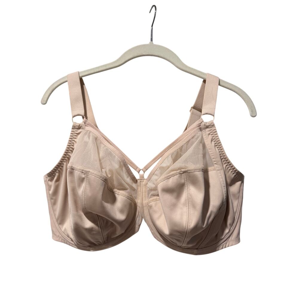 Understance Rhea Flexwire Full Coverage Unpadded Spacer Bra | 38i | Champagne